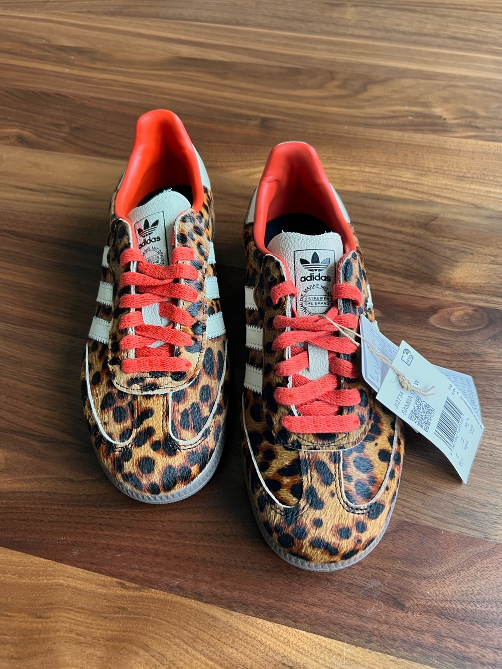NWT: Viral Adidas Leopard-Print Sneakers